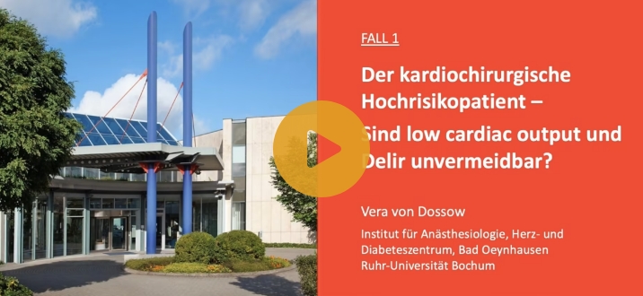 Kardio Notfall 1 - Der kardiochirurgische Hochrisiko-Patient